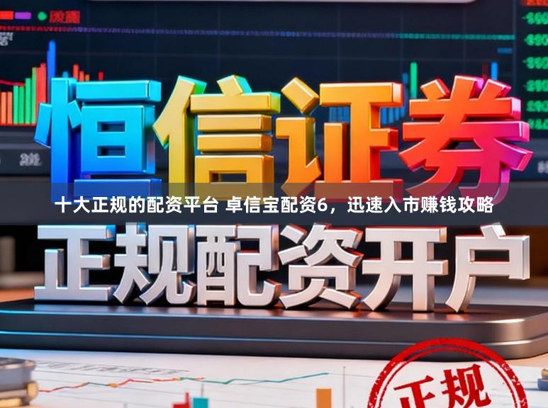 十大正规的配资平台 卓信宝配资6，迅速入市赚钱攻略